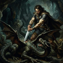 Portada de El cantar de los nibelungos – Anónimo