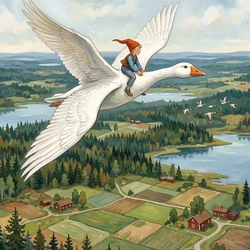 El maravilloso viaje de Nils Holgersson
