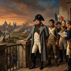 Napoleón en Chamartín